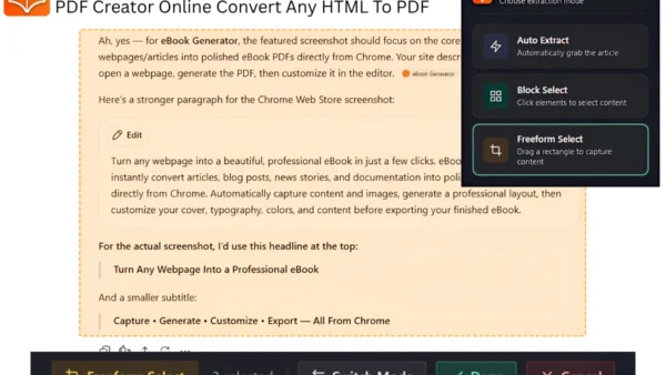 How to Capture Any Part of a Webpage as a PDF