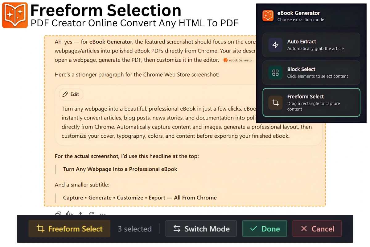 How to Capture Any Part of a Webpage as a PDF