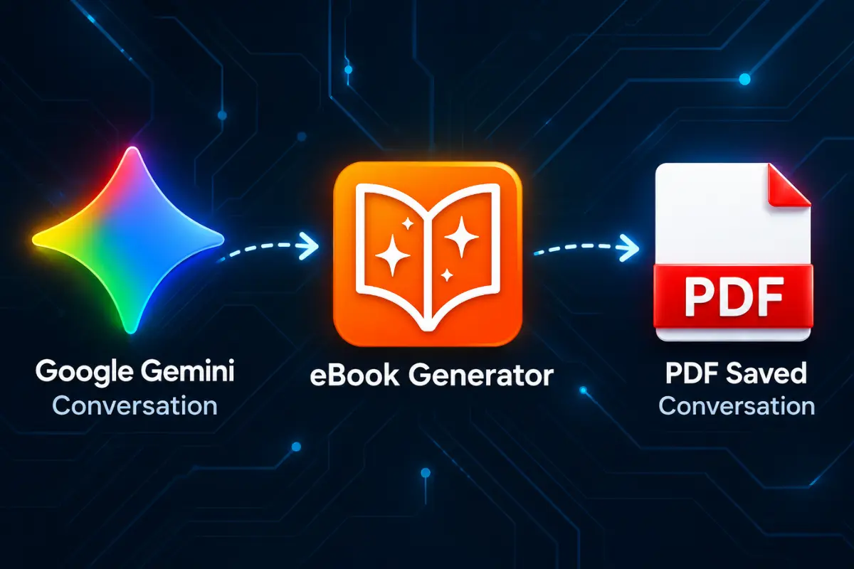 How to Save and Export Gemini Conversations as PDF